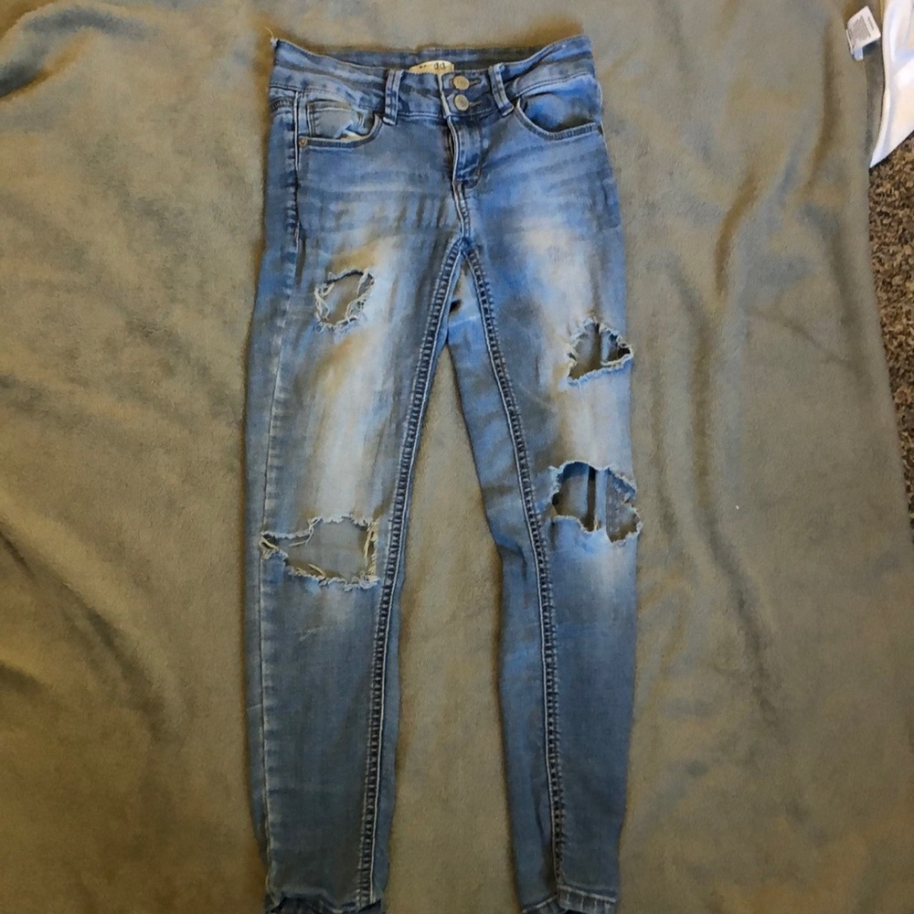 Light wash kids size 10 jeans
